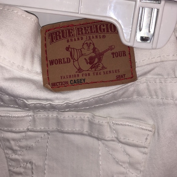 White true religion women’s jeans. - Picture 5 of 9